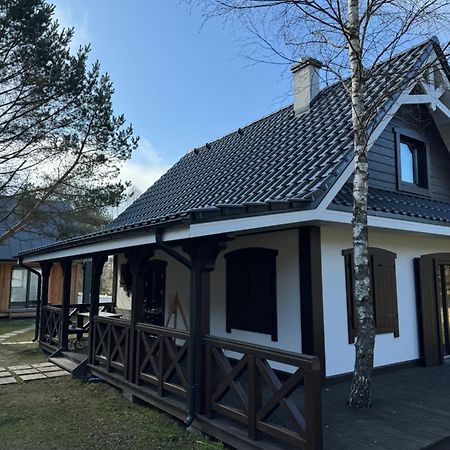 Lesna Osada Na Kaszubach - Drewniane Domy Na Wynajem Bartoszylas Exterior foto