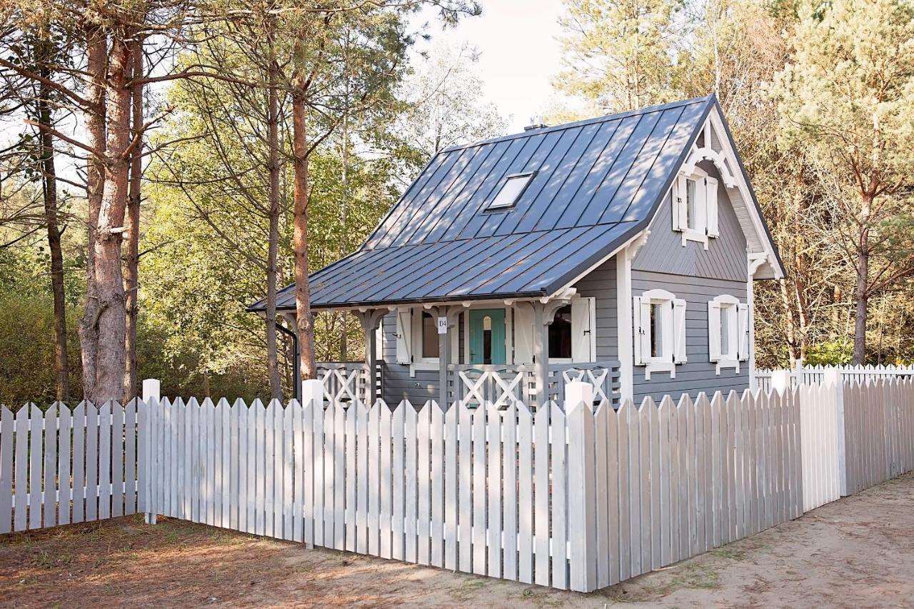 Lesna Osada Na Kaszubach - Drewniane Domy Na Wynajem Bartoszylas Exterior foto