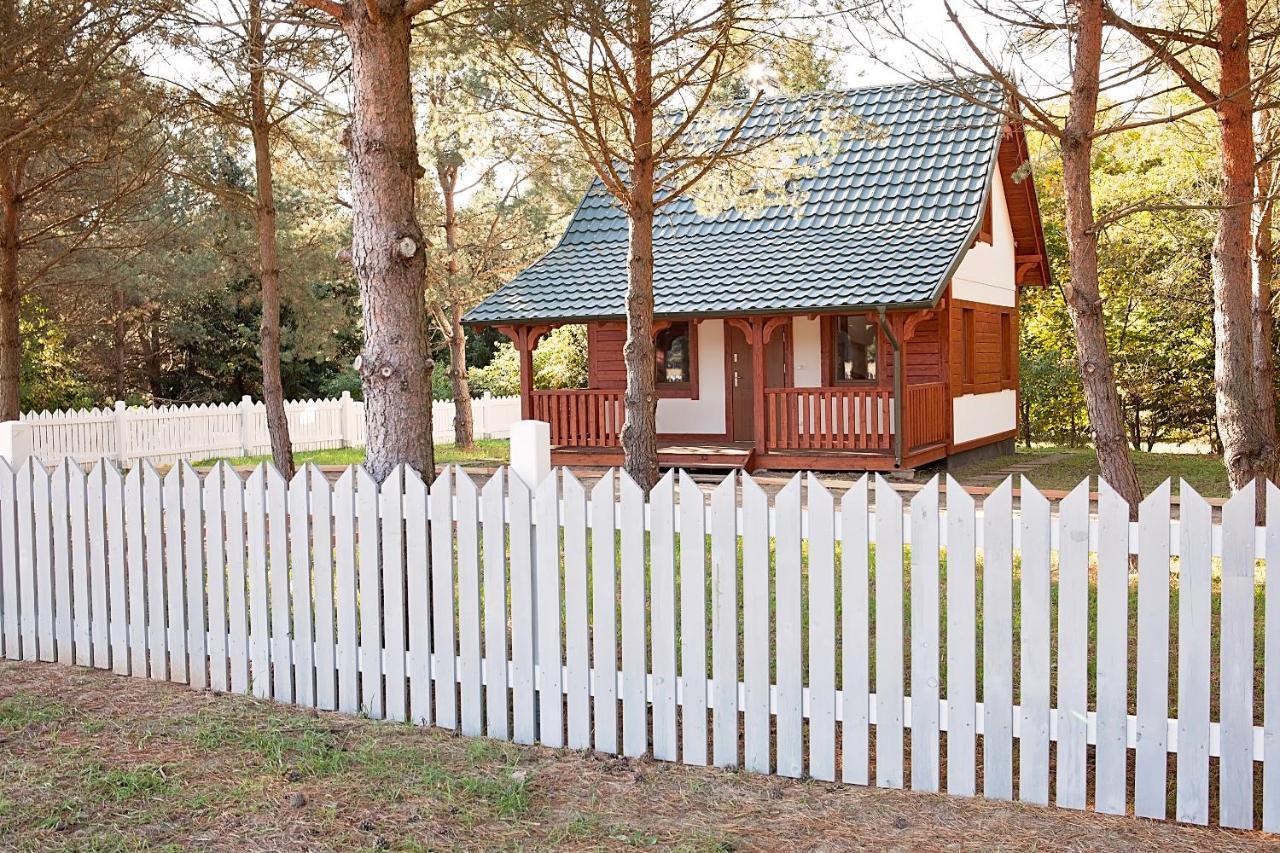 Lesna Osada Na Kaszubach - Drewniane Domy Na Wynajem Bartoszylas Exterior foto