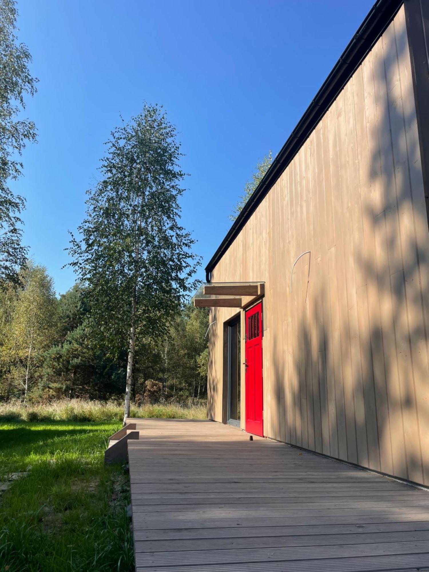 Lesna Osada Na Kaszubach - Drewniane Domy Na Wynajem Bartoszylas Exterior foto