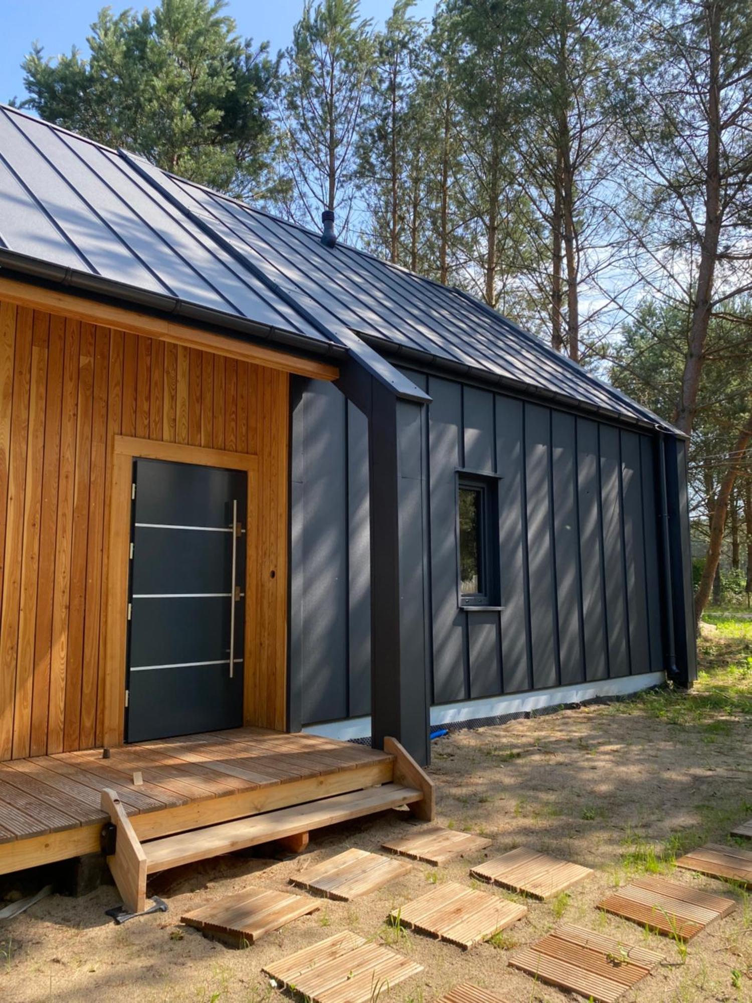 Lesna Osada Na Kaszubach - Drewniane Domy Na Wynajem Bartoszylas Exterior foto